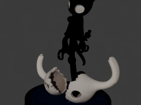Hollow Knight Death 3D Print Model
