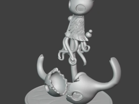 Hollow Knight Death 3D Print Model