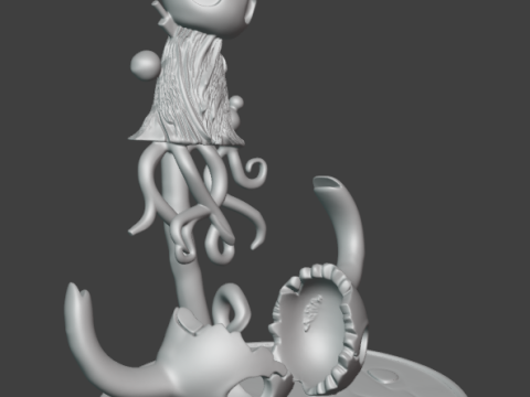 खोखला शूरवीर मौत 3D प्रिंट मॉडल