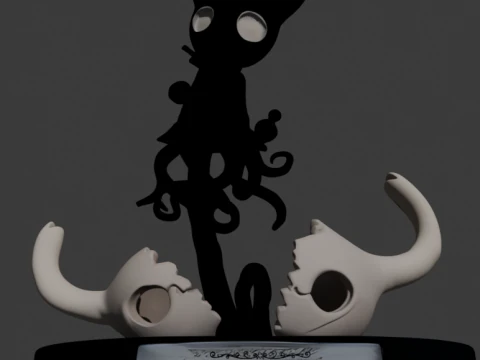 Hollow Knight Death 3D Print Model