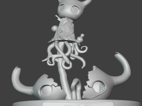Hollow Knight Death 3D Print Model