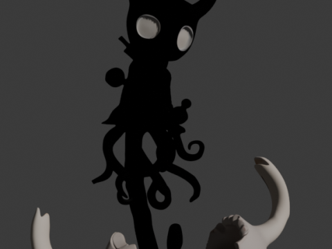 खोखला शूरवीर मौत 3D प्रिंट मॉडल