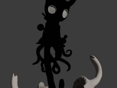 Hollow Knight Death 3D Print Model