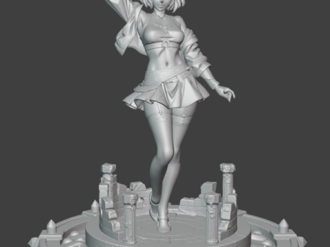 Zelda 3D Print Model