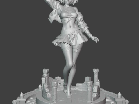 Zelda 3D Print Model