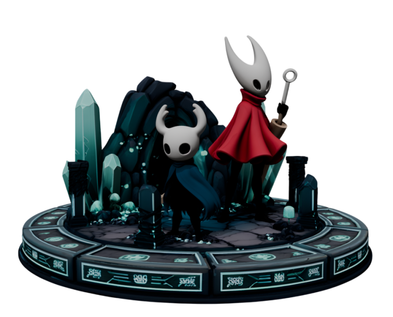 Hollow Knight Hornet Modelo de impresión 3D .c4d .max .obj .3ds .fbx .stl .blend 