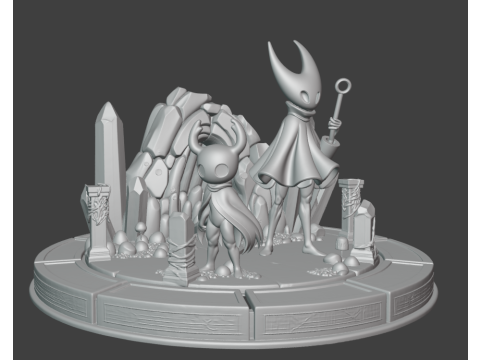 Hollow Knight Hornet Modelo de impresión 3D