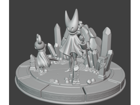 Hollow Knight Hornet Modelo de impresión 3D