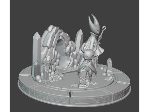 Hollow Knight Hornet Modelo de impresión 3D