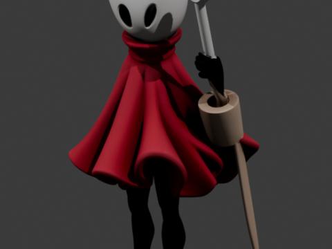 Hollow Knight Hornet Modelo de impresión 3D