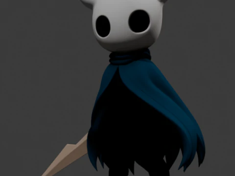 Hollow Knight Hornet 3D Print Model