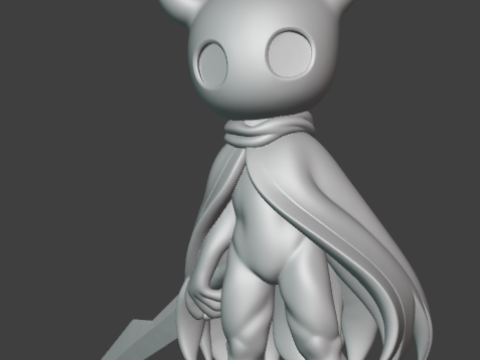 Hollow Knight Hornet Modelo de impresión 3D