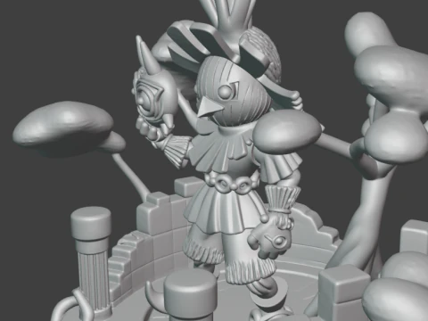 Skull Kid 3D Print Model