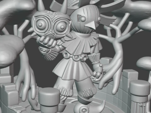 Skull Kid 3D Print Model