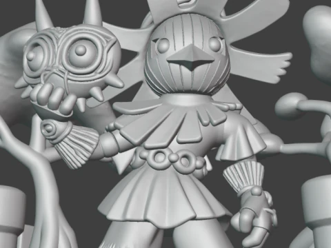 Skull Kid 3D Print Model