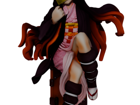 Nezuko Kamado 3D printmodel