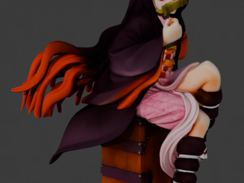 Nezuko Kamado 3D Print Model