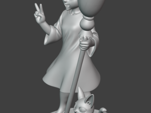 Kiki entregas a domicilio 3D प्रिंट मॉडल