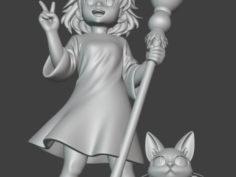 Kiki entregas a domicilio 3D प्रिंट मॉडल