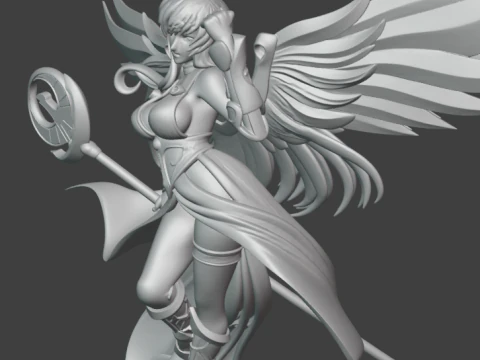 Atena - Saint Seiya 3D Print Model