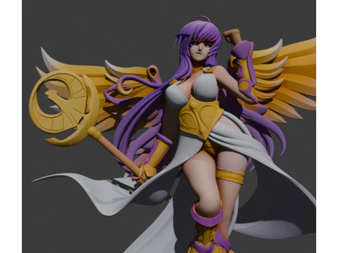 Atena - Saint Seiya 3D Print Model