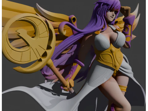 Atena - Saint Seiya 3D Print Model