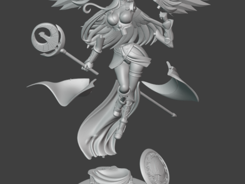 Atena - Saint Seiya 3D printmodel