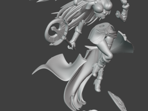 Atena - Saint Seiya 3D printmodel