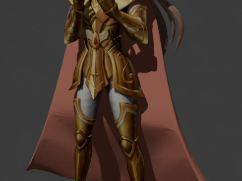 Shaka de Virgo - Santo Seiya Model Cetak 3D