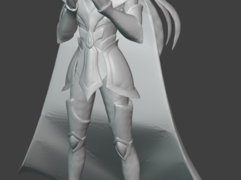 シャカ・デ・乙女座 - 聖闘士星矢 3Dプリントモデル