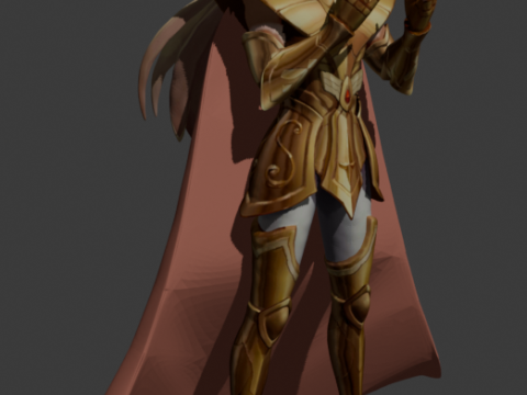 シャカ・デ・乙女座 - 聖闘士星矢 3Dプリントモデル