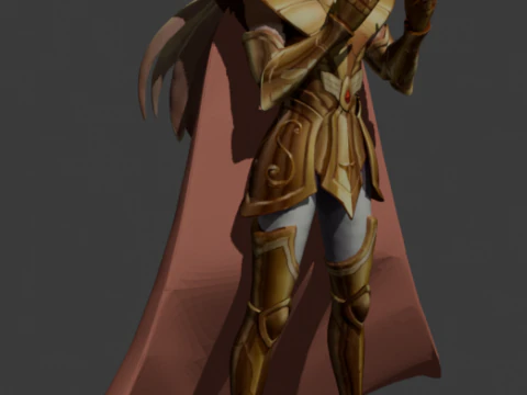 Shaka de Virgo - Saint Seiya 3D Print Model