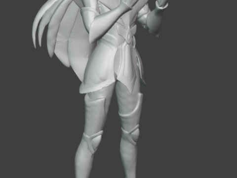 シャカ・デ・乙女座 - 聖闘士星矢 3Dプリントモデル