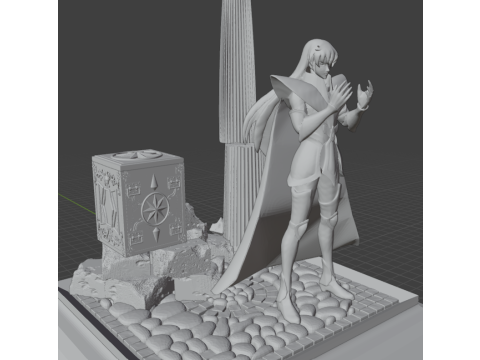 シャカ・デ・乙女座 - 聖闘士星矢 3Dプリントモデル