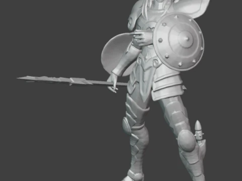 Dohko de Libra - Saint Seiya 3D Print Model