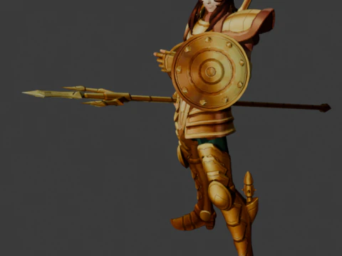 Dohko de Libra - Saint Seiya 3D Print Model