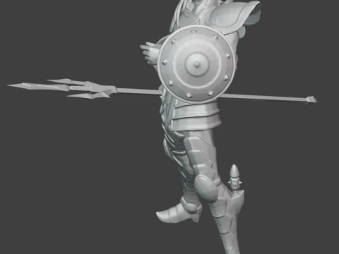 Dohko de Libra - Saint Seiya 3D Print Model