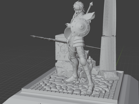 圣斗士星矢 3D 打印模型