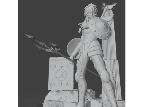 圣斗士星矢 3D 打印模型