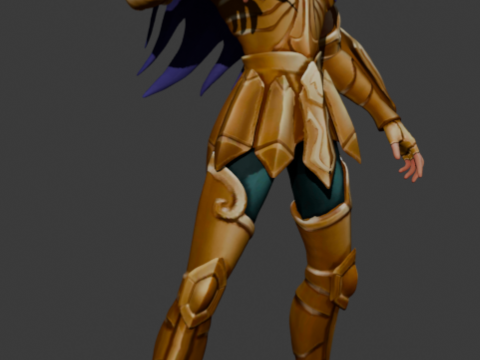 Milo de Escorpio - Saint Seiya Model do druku 3D