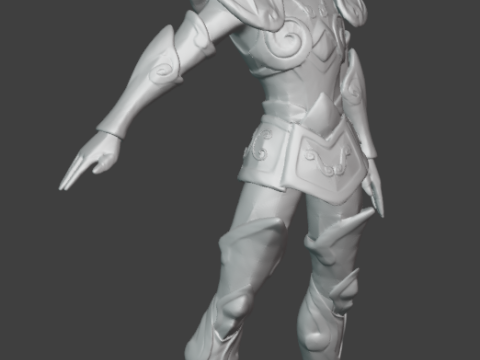 Shura de Capricornio Modello di stampa 3D