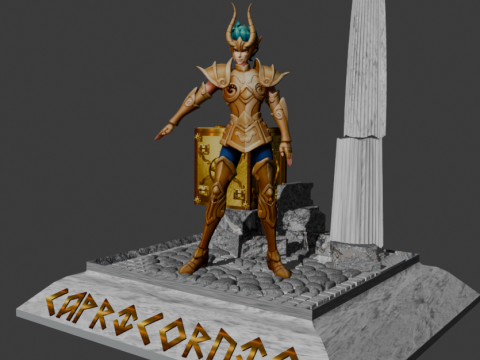 Shura de Capricornio Modello di stampa 3D