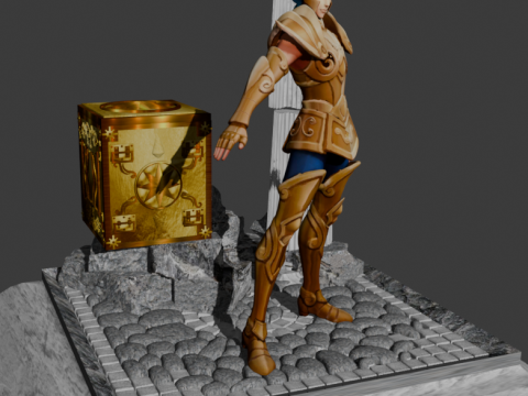 Shura de Capricornio Modello di stampa 3D