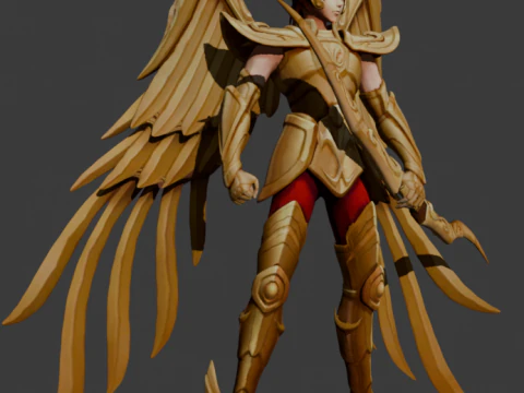 Aiolos de Sagitario - Saint Seiya 3D Print Model