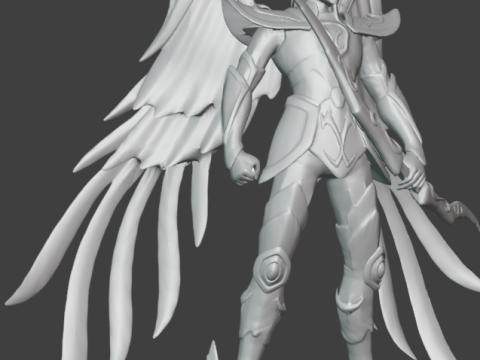 Aiolos de Sagitario - Saint Seiya 3D printmodel