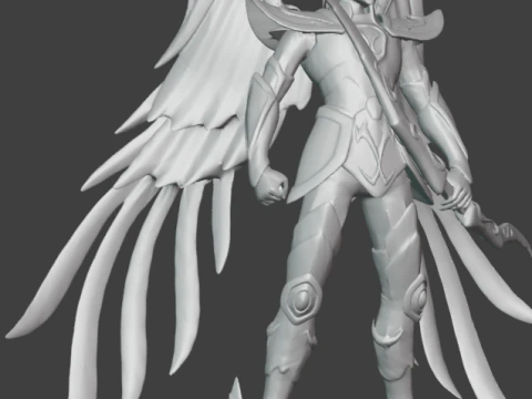 Aiolos de Sagitario - Saint Seiya 3D Print Model