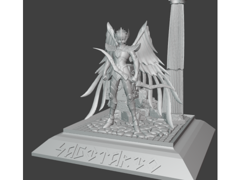 Aiolos de Sagitario - Saint Seiya 3D printmodel