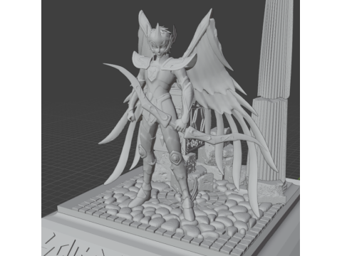 Aiolos de Sagitario - Saint Seiya 3D printmodel