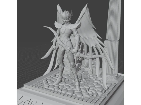 Aiolos de Sagitario - Saint Seiya 3D Print Model