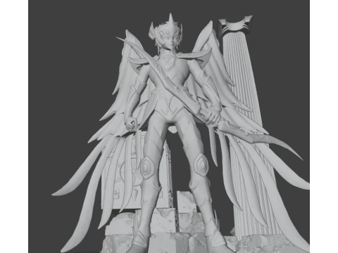 Aiolos de Sagitario - Saint Seiya 3D Print Model